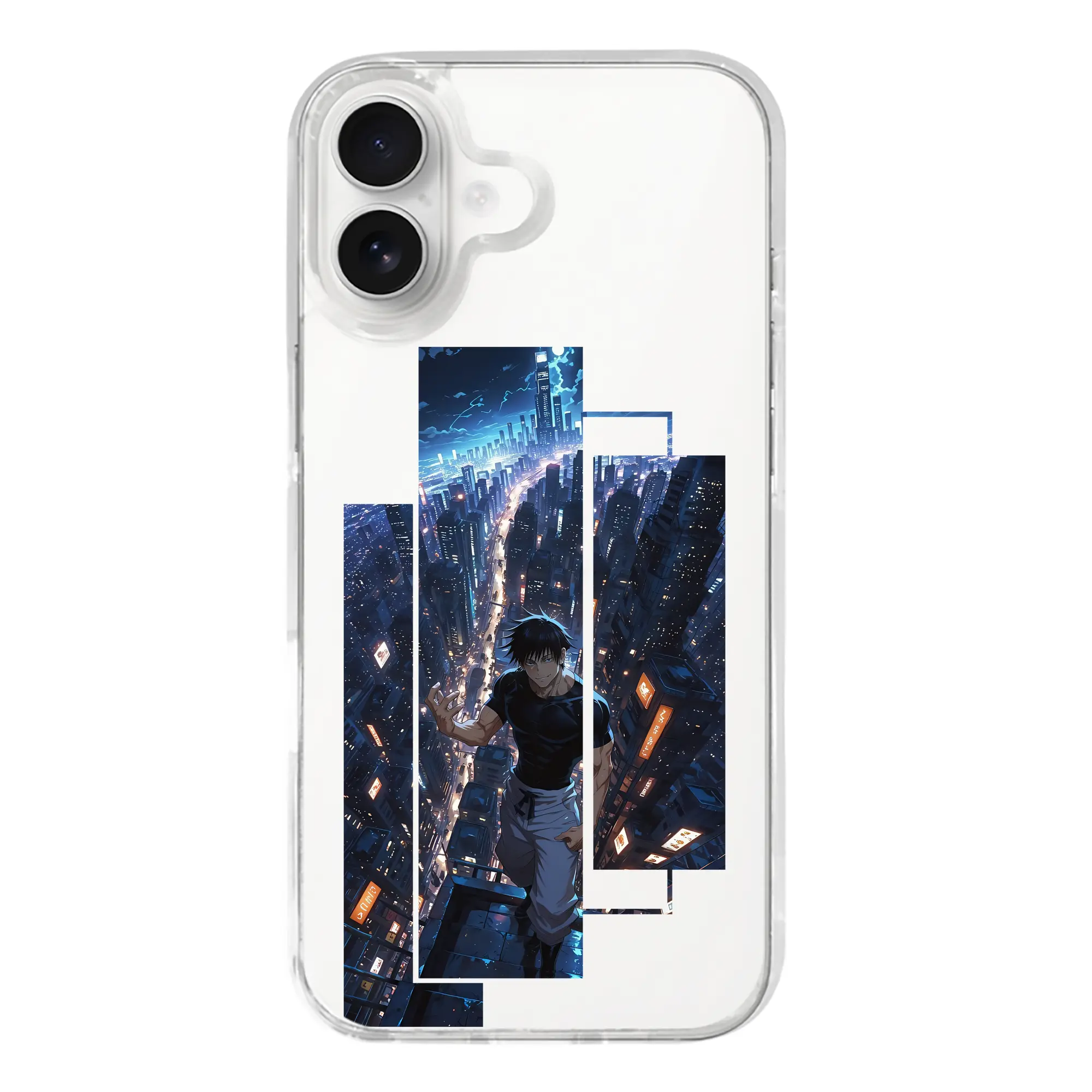 呪術廻戦 グッズ,伏黒 甚爾 - iPhone 17シリーズ 透明スマホケース – 薄型・耐衝撃・精密フィット保護カバー